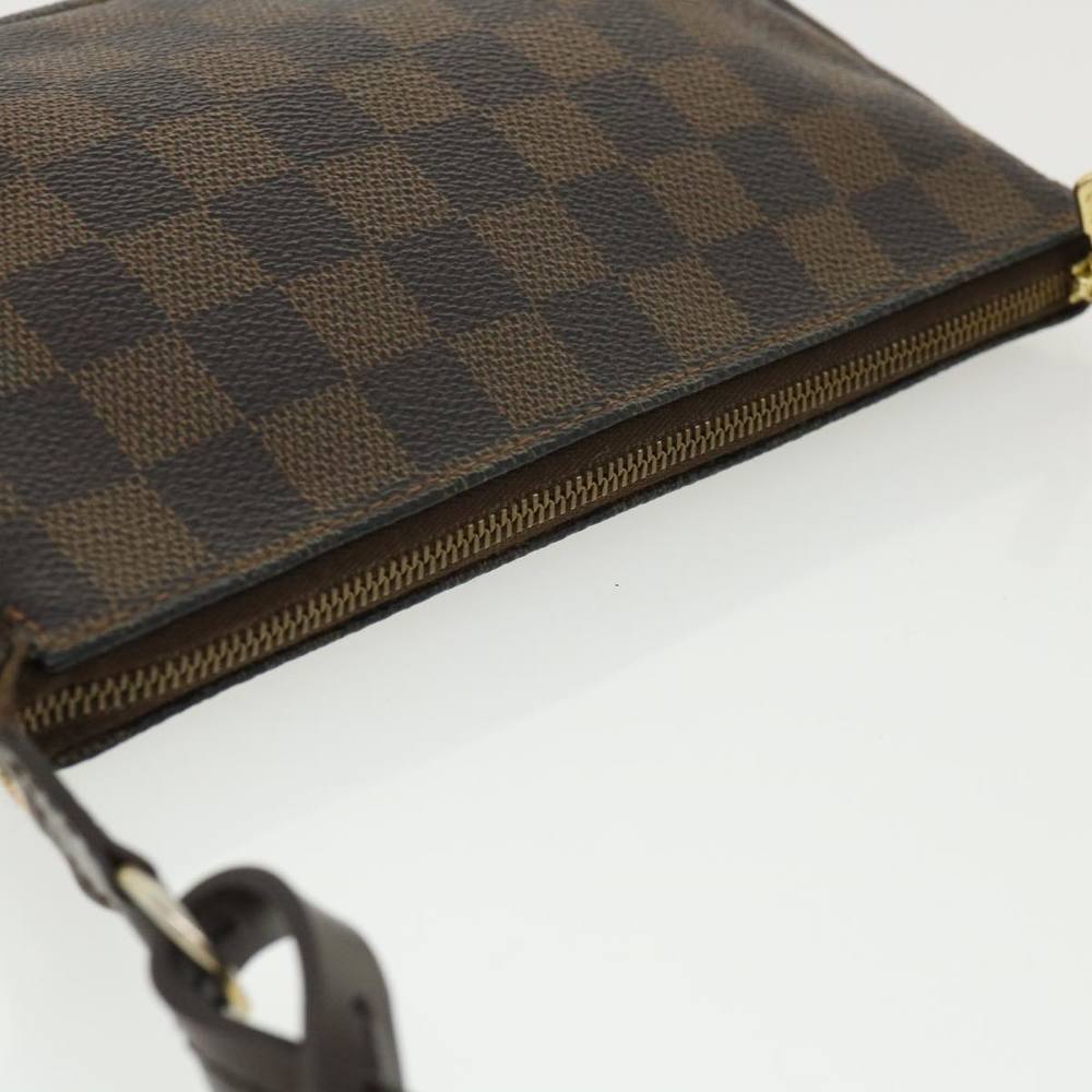 LOUIS VUITTON Damier Ebene Pochette Accessoires Pouch N41206 LV Auth jk832 - Picture 7 of 16